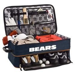 Men's NFL Luggage Golf Trunk/Locker Organizer Chicago Bears/Dark Navy NFL Luggage Carry/Stand Bags
