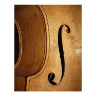 Upright bass customized letterhead