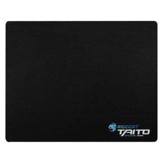 Roccat Taito   Shiny Black Gaming Mousepad. ROCCAT TAITO MID SIZE 3MM SHINY BLACK GAMING MOUSEPAD. 0.1" x 15.7" x 12.6"   Black