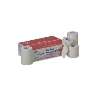 Medfix Elastic Adhesive Bandage   Elastic   4 inch X 5 yd   36 each Health & Personal Care
