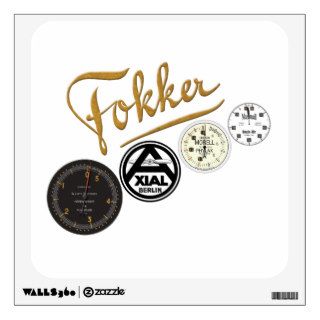 fokker Dr1 Logo Collection Sticker Wall Graphic