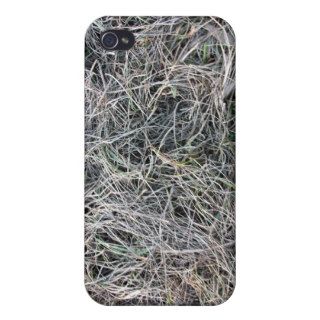 Grassy Ground With Mostly Dead Grass iPhone 4/4S Cases