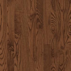 Bruce Laurel Solid Oak Saddle Hardwood Flooring   5 in. x 7 in. Take Home Sample BR 697677
