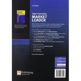 Market Leader Upper Intermediate Course Book with DVD ROM David Cotton, David Falvey, Simon Kent 9781408237090 Books