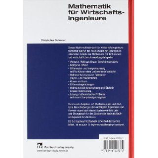 Mathematik fr Wirtschaftsingenieure Christopher Dietmaier 9783446223370 Books