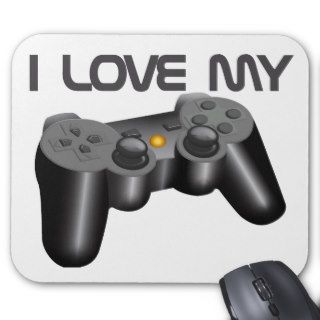 I love my video games mousepad