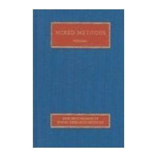 Mixed Methods (SAGE Benchmarks in Social Research Methods) Alan Bryman 9781412911634 Books