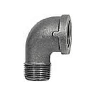 IMPERIAL 99026 MALLEABLE BLACK IRON STREET ELBOW   90 DEGREES 1 1/4  Pipe Fittings  Patio, Lawn & Garden