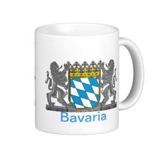 Bavaria (Bayern) Lions holding F lag Mug