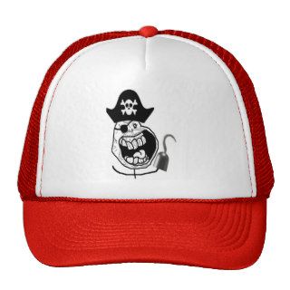 Forever Alone Pirate Comic Face Hat