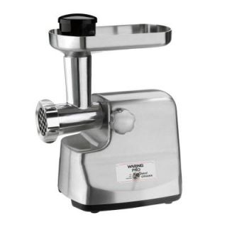 Waring Pro Meat Grinder in Brushed Stainless MG855