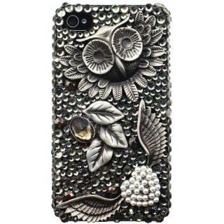 CP IP4PC3AD243 3D Crystal Dazzle Case for iPhone 4/4S   Face Plate   Retail Packaging   Design Cell Phones & Accessories