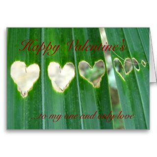 Heart in Nature Valentine Card