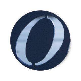 Initial Letter O Stickers