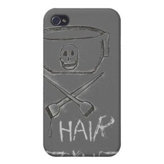 Gray IPhone Case Hair Stylist iPhone 4/4S Case