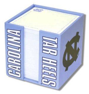 North Carolina Tar Heels Note Cube Holder  Sports Fan Notepad Holders  Sports & Outdoors