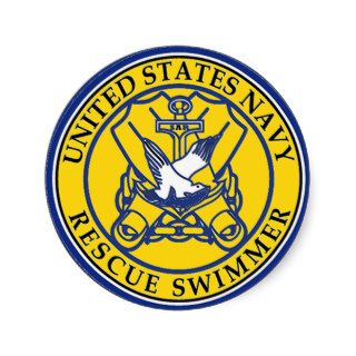 U.S Navy Rescue Swimmer Sticker