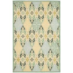 Hand hooked Chelsea Sonet Multicolor Wool Rug (3'9 x 5'9) Safavieh 3x5   4x6 Rugs