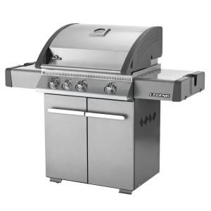 NAPOLEON 3 Burner Stainless Steel Natural Gas Grill with Infrared Rear Burner LA300RBN