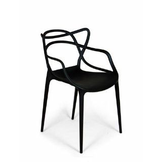 Control Brands Stilnovo Black Sebastian Arm Chair   Armchairs