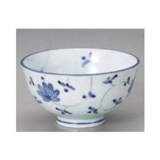 rice bowl kbu475 14 252 [4.34 x 2.37 inch] Japanese tabletop kitchen dish Rice bowl ivy flower ( blue ) Nakahira [11 x 6cm] inn restaurant tableware restaurant business kbu475 14 252 Kitchen & Dining