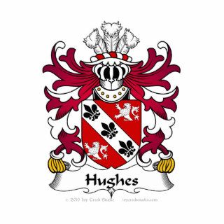 Hughes Family Crest Photo Sculptures