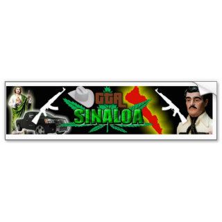 sinaloa bumper sticker