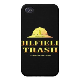 Oil Field Trash,iPhone Case,Oil Patch Gift,Rig Cover For iPhone 4