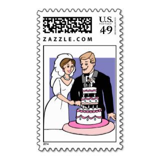 Wedding Cake Tradition Postage