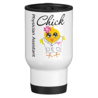 Physician Assistant Chick v2 Coffee Mugs