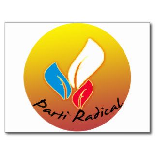 Parti Radical Logo Postcard