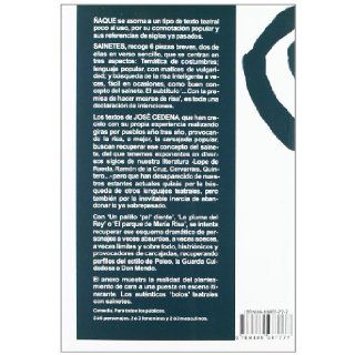 Sainetes Con La Premisa de Hacer Mearse de Risa (Spanish Edition) 9788489987777 Books