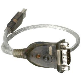 IOGEAR GUC232A USB A TO DB9 MALE ADAPTER CABLE, 16"   GUC232A Computers & Accessories