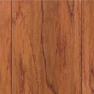 Home Legend Hand Scraped Oak Gunstock 3/4 in. Thick x 4 3/4 in. Wide x Random Length Solid Hardwood Flooring (18.70 sq.ft/case) HL16S