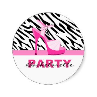 Go Wild Bachelorette Party Sticker