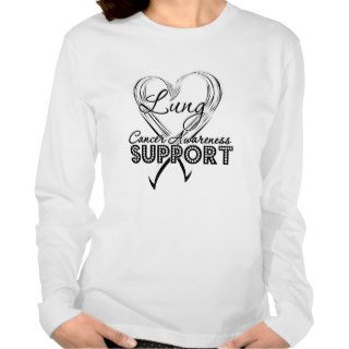 Support Lung Cancer Awareness Tshirt