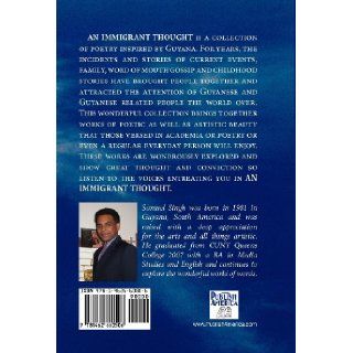 An Immigrant Thought Samuel Singh 9781462660506 Books