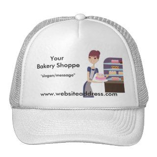 Bakery/Pastry Shop 4 Design Hats
