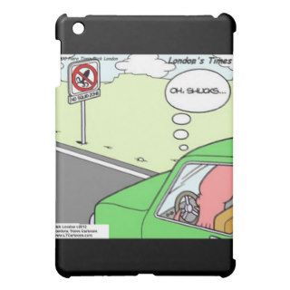 No Squid Zone Funny Gifts Mugs Etc iPad Mini Cover