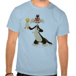 Sylvester with Tweety Tee Shirts