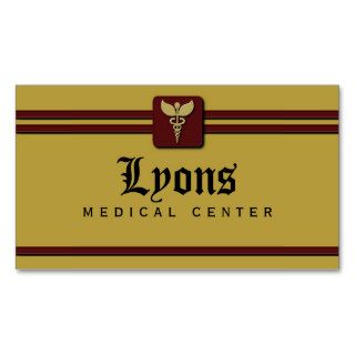 Healthcare Medical Doctor Business Cards
