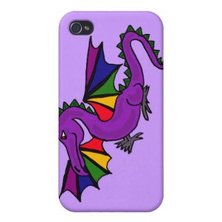 XX  Purple Dragon iPhone 4/4S Covers