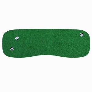 StarPro Greens 3 ft. x 9 ft. Indoor Outdoor Synthetic Turf 3 Hole Practice Putting Golf Green SP3X9