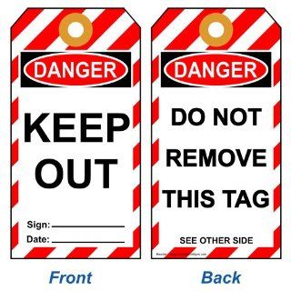 Keep Out   Do Not Remove Tag TAG FOSD261BOSD001 Restricted Access  Message Boards 