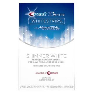 Crest 3D White Shimmer White Whitestrips (Target Exclusive)  12ct