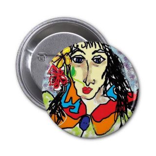 tHE pLACID gYPSY Pinback Button