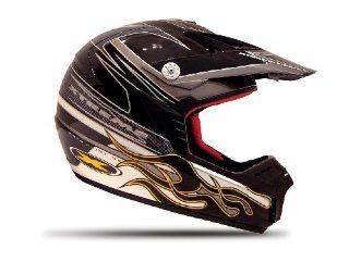 Xtreme Motopoint Dual Graphic Black Medium Off Road Helmet Automotive