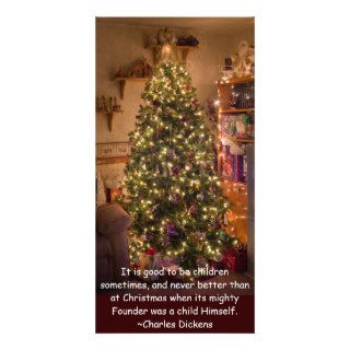 Christmas Tree Photo Greeting Card