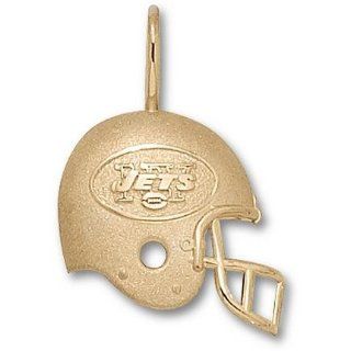 New York Jets "Jets Helmet" Pendant   14KT Gold Jewelry Clothing