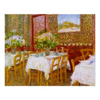 Van Gogh Interior of a Restaurant Print